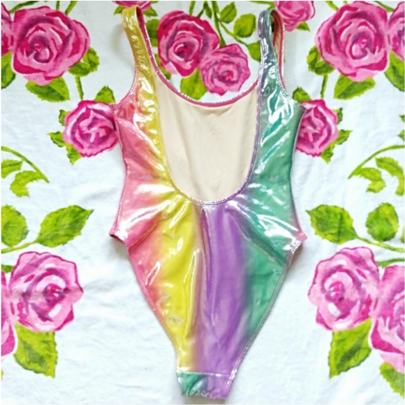 AA Rainbow Swimsuit - Picture 3 of 8